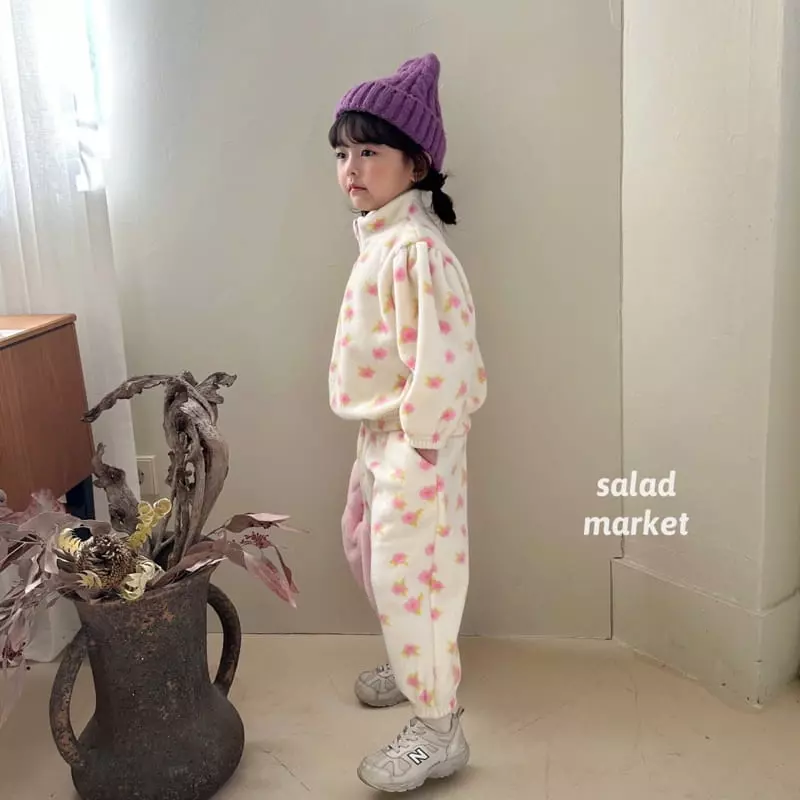 Salad Market - Korean Children Fashion - #kidsstore - Cozy Anorak Set - 10
