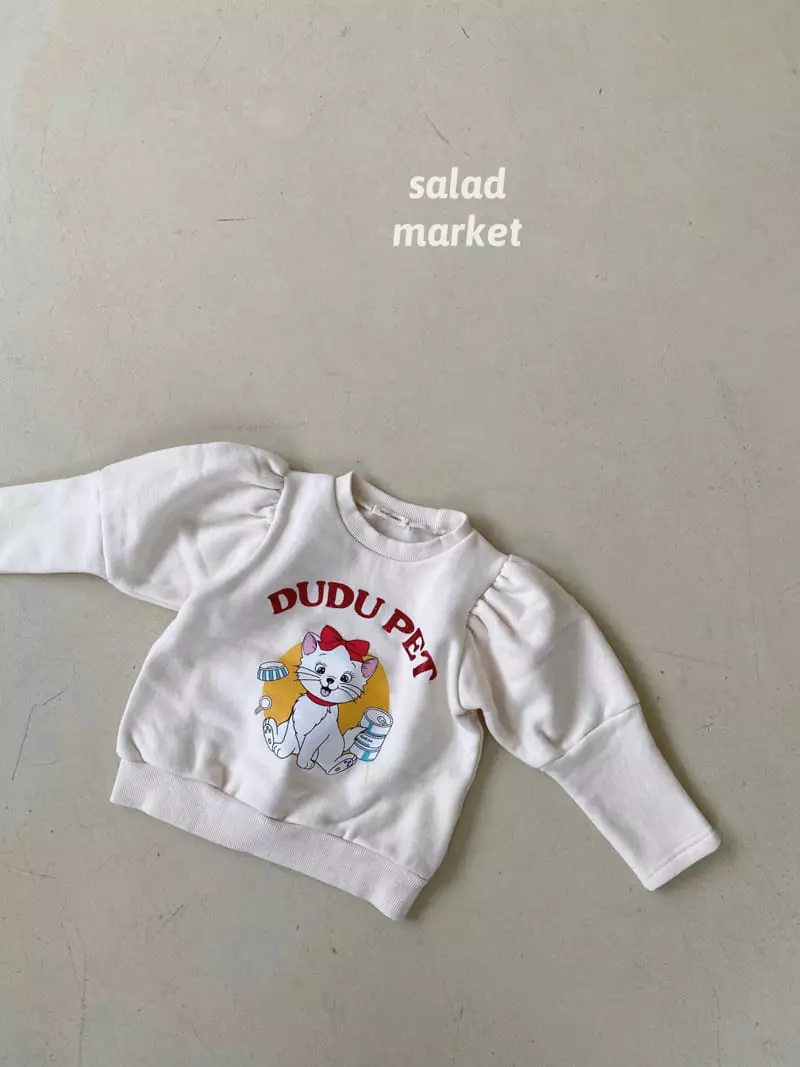 Salad Market - Korean Children Fashion - #kidsstore - Dudu Sweatshirt - 7