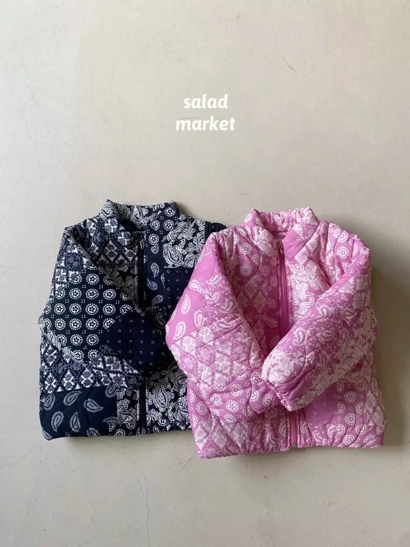 Salad Market - Korean Children Fashion - #kidzfashiontrend - Paisley Jumper