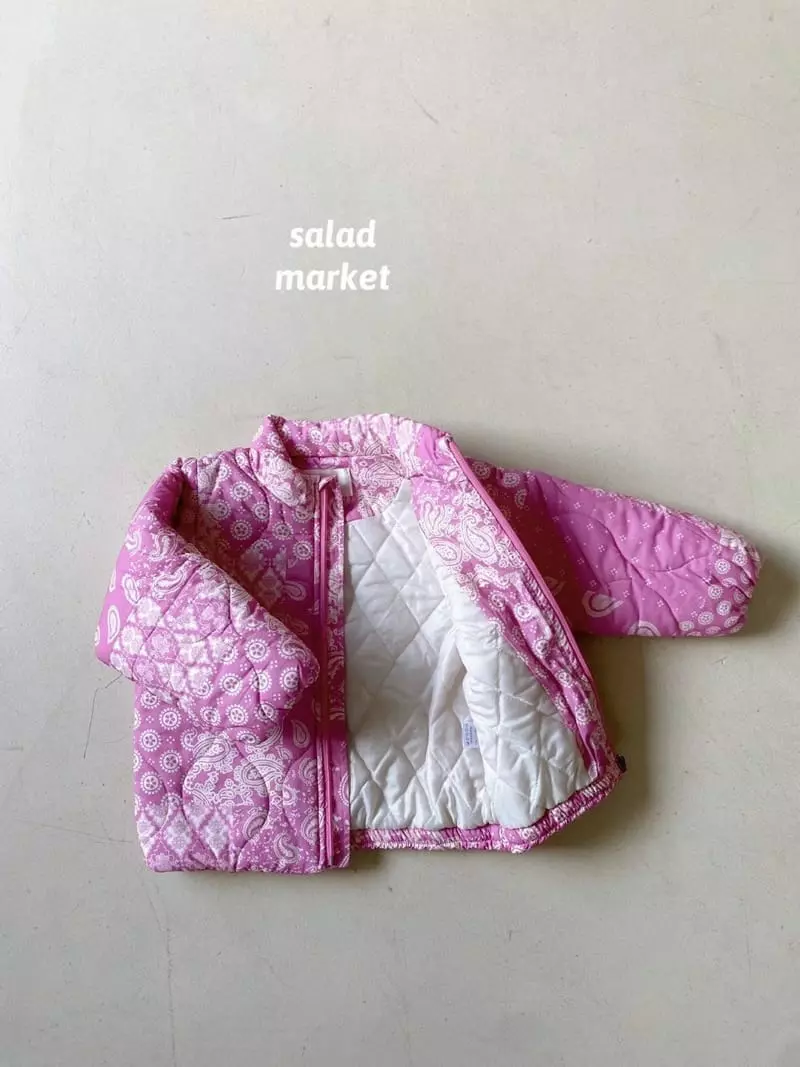 Salad Market - Korean Children Fashion - #littlefashionista - Paisley Jumper - 3