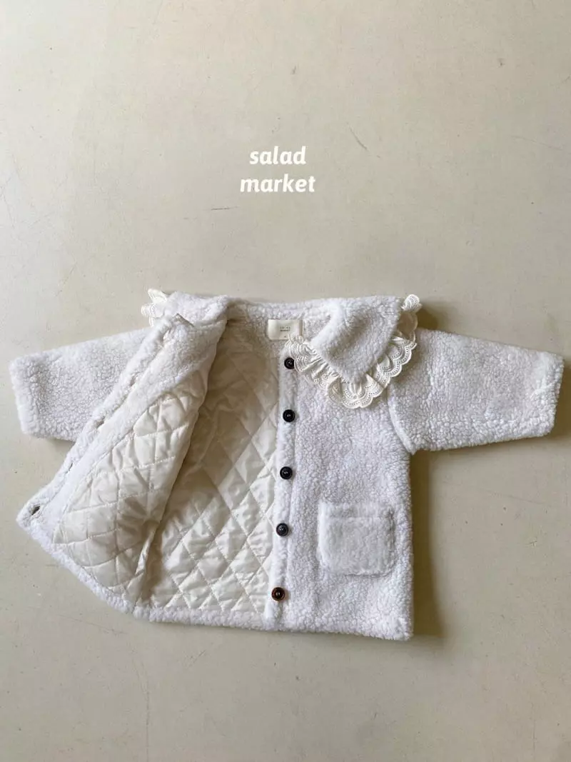 Salad Market - Korean Children Fashion - #littlefashionista - Powder Caot - 2