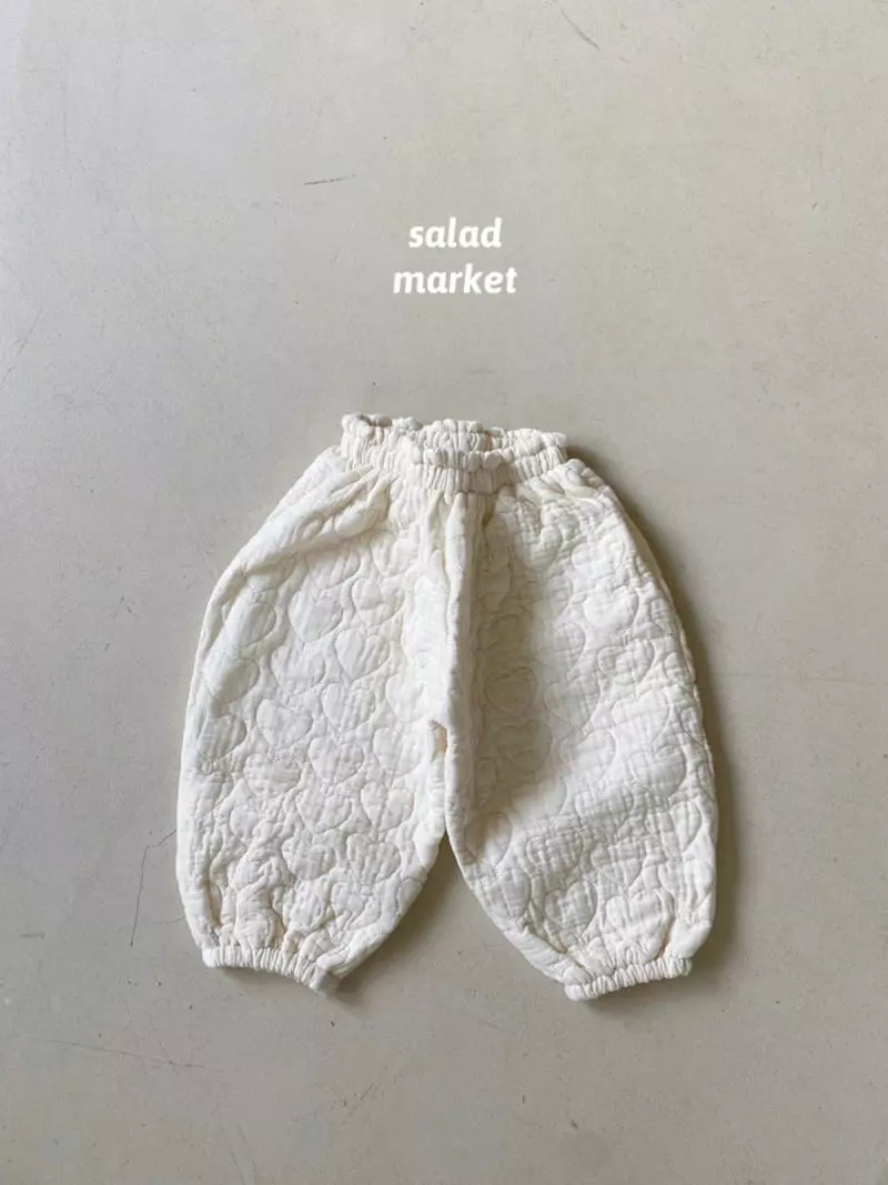 Salad Market - Korean Children Fashion - #littlefashionista - Heart Pants - 3