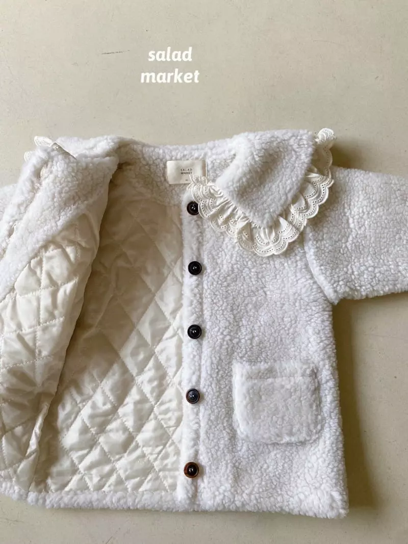 Salad Market - Korean Children Fashion - #magicofchildhood - Powder Caot - 3