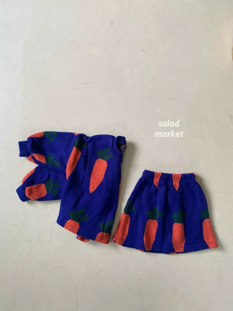Salad Market - Korean Children Fashion - #magicofchildhood - Carrot Tweo-piece