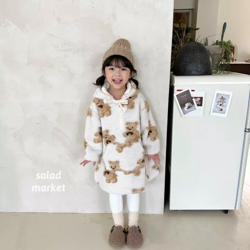 Salad Market - Korean Children Fashion - #magicofchildhood - Bear Jelly One-piece - 12