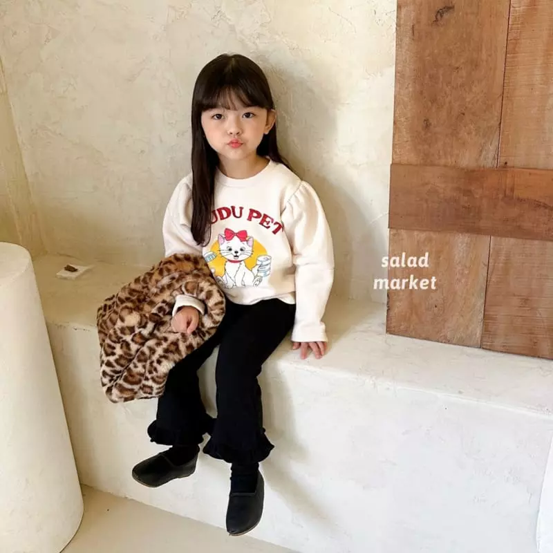 Salad Market - Korean Children Fashion - #magicofchildhood - Dudu Sweatshirt - 11