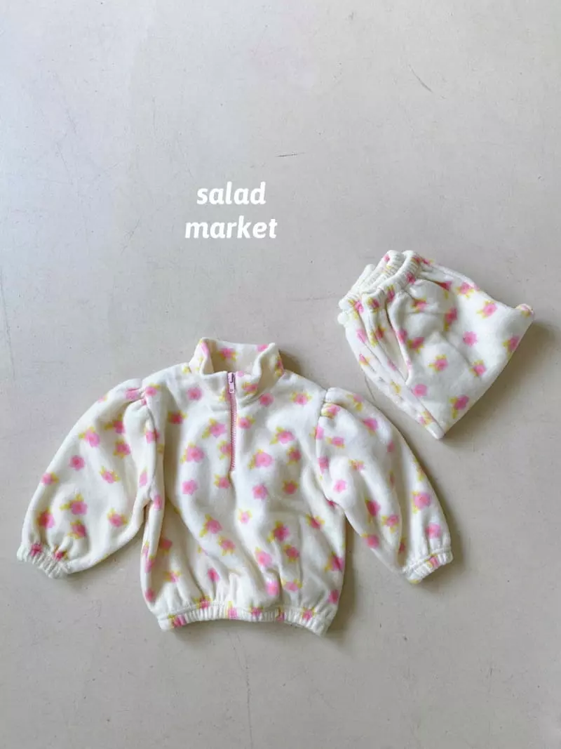 Salad Market - Korean Children Fashion - #minifashionista - Cozy Anorak Set