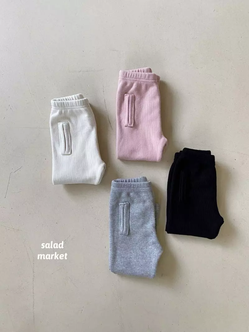 Salad Market - Korean Children Fashion - #minifashionista - Pocket Leggings