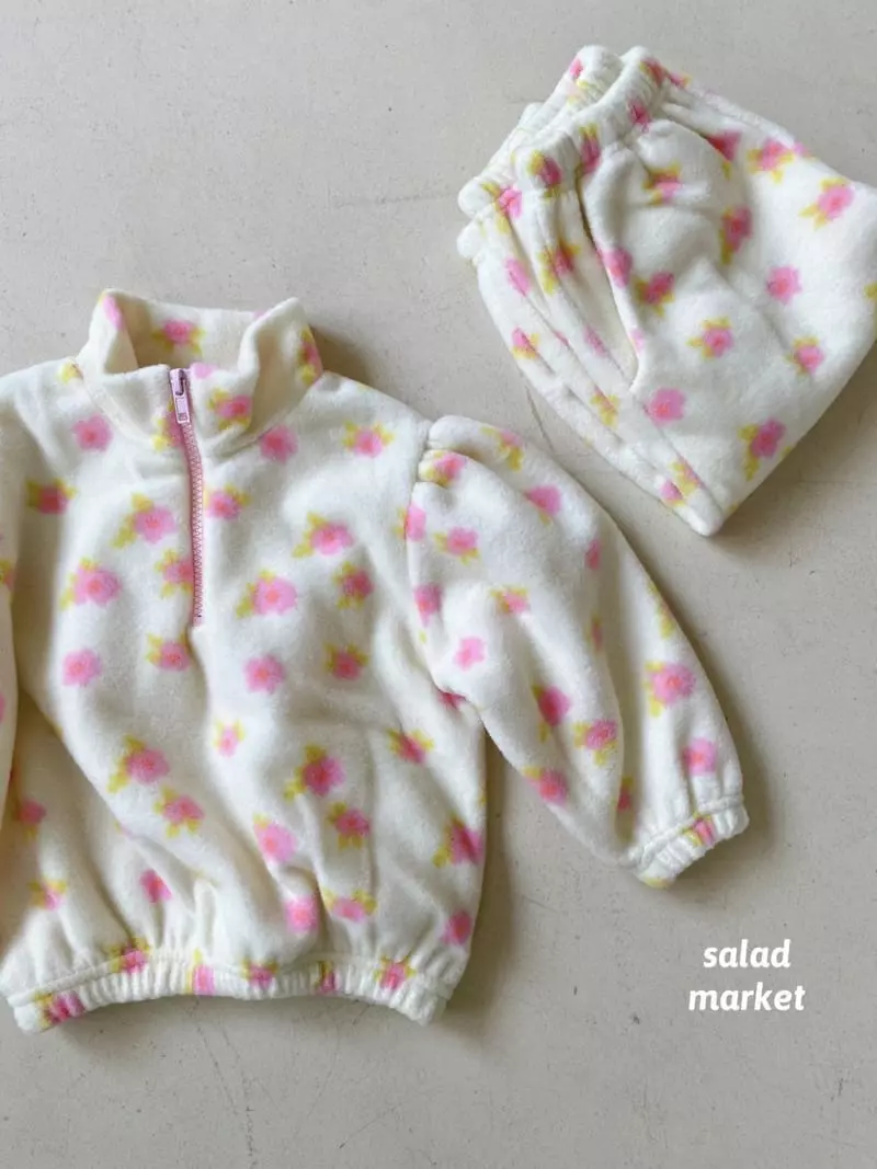 Salad Market - Korean Children Fashion - #prettylittlegirls - Cozy Anorak Set - 2