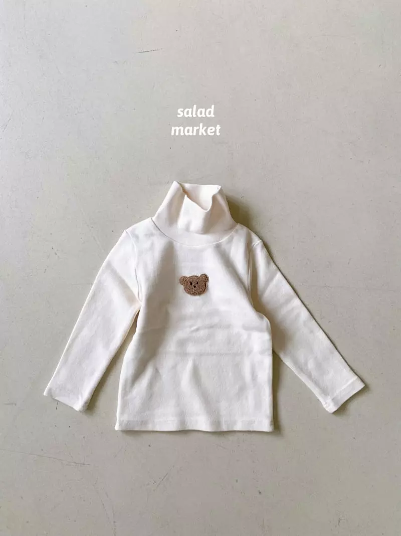 Salad Market - Korean Children Fashion - #prettylittlegirls - Bbogle Bear Tee - 3