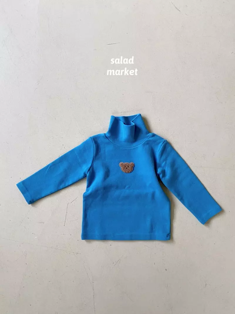 Salad Market - Korean Children Fashion - #toddlerclothing - Bbogle Bear Tee - 5