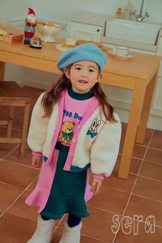 Sera - Korean Children Fashion - #Kfashion4kids - Bear Puff Sweatshirt - 2