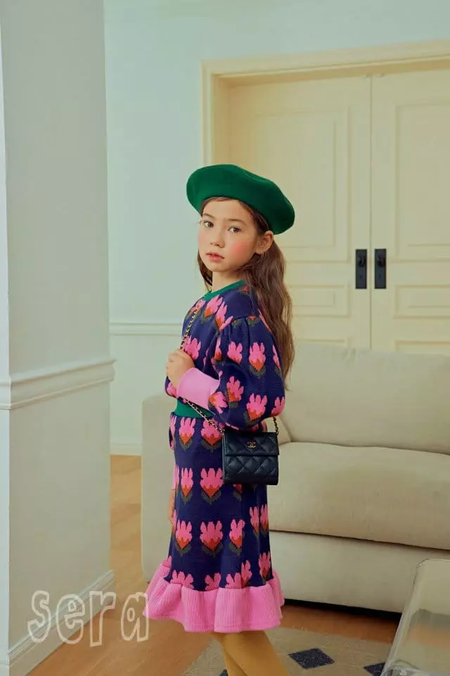 Sera - Korean Children Fashion - #childofig - Tulip Skirt Top Bottom Set