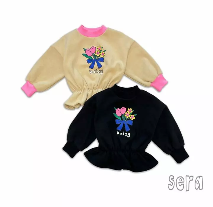 Sera - Korean Children Fashion - #childrensboutique - Tulip Long Sweatshirt - 8