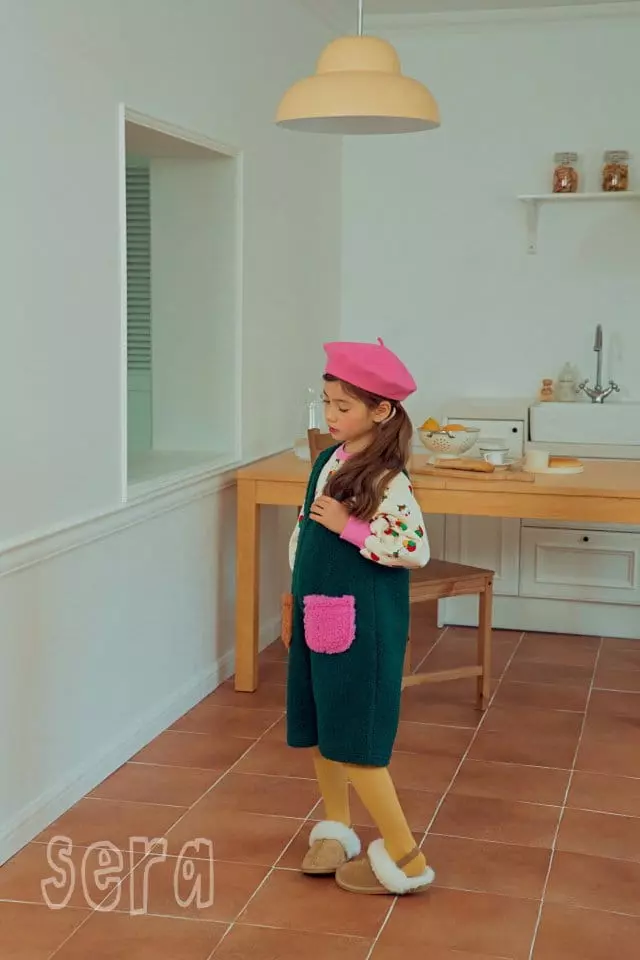 Sera - Korean Children Fashion - #childrensboutique - Pu Jumper Pants - 4