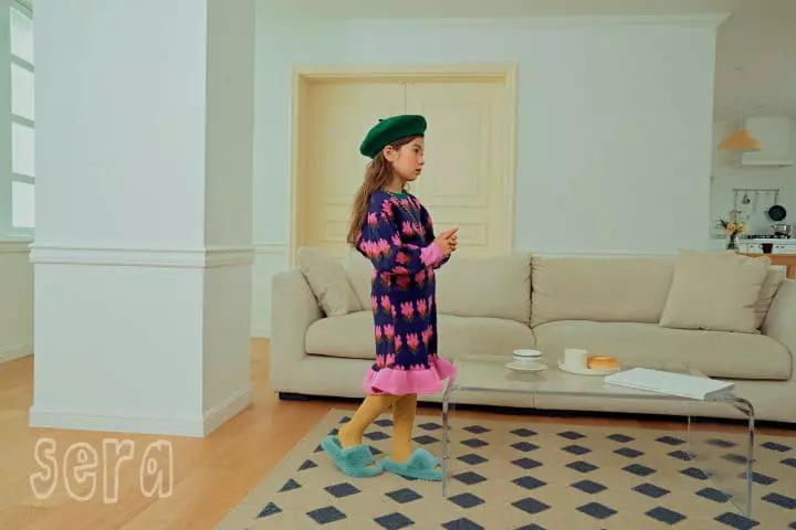 Sera - Korean Children Fashion - #designkidswear - Tulip Skirt Top Bottom Set - 4