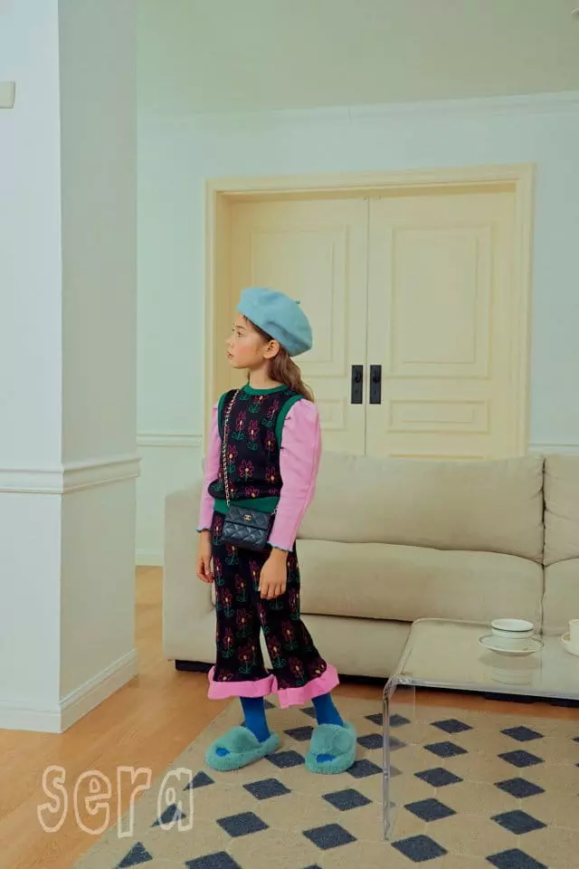 Sera - Korean Children Fashion - #discoveringself - Layered Top Bottom Set - 2