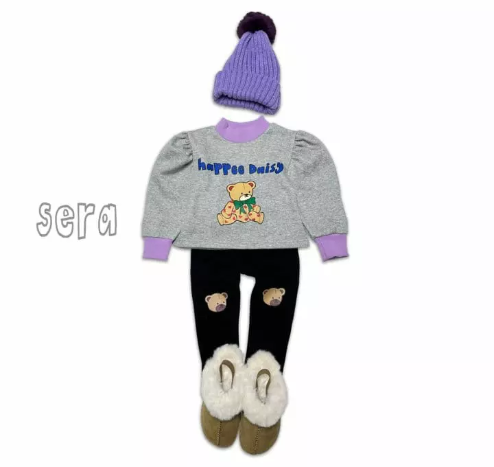 Sera - Korean Children Fashion - #discoveringself - Bear Puff Sweatshirt - 11