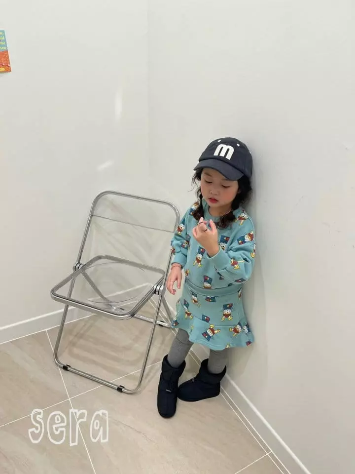 Sera - Korean Children Fashion - #discoveringself - Rabbit Print Sweatshirt - 8