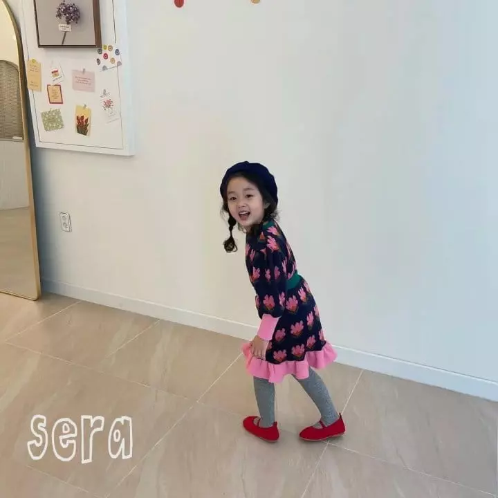 Sera - Korean Children Fashion - #fashionkids - Tulip Skirt Top Bottom Set - 5