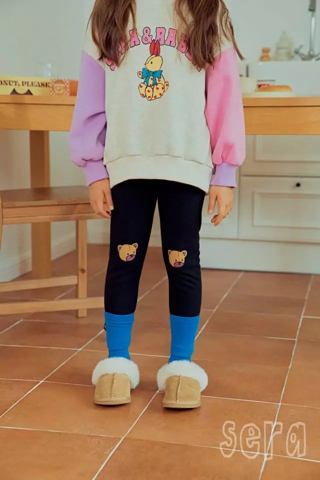 Sera - Korean Children Fashion - #fashionkids - Bear Leggings