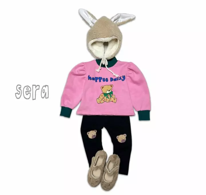 Sera - Korean Children Fashion - #fashionkids - Bear Puff Sweatshirt - 12
