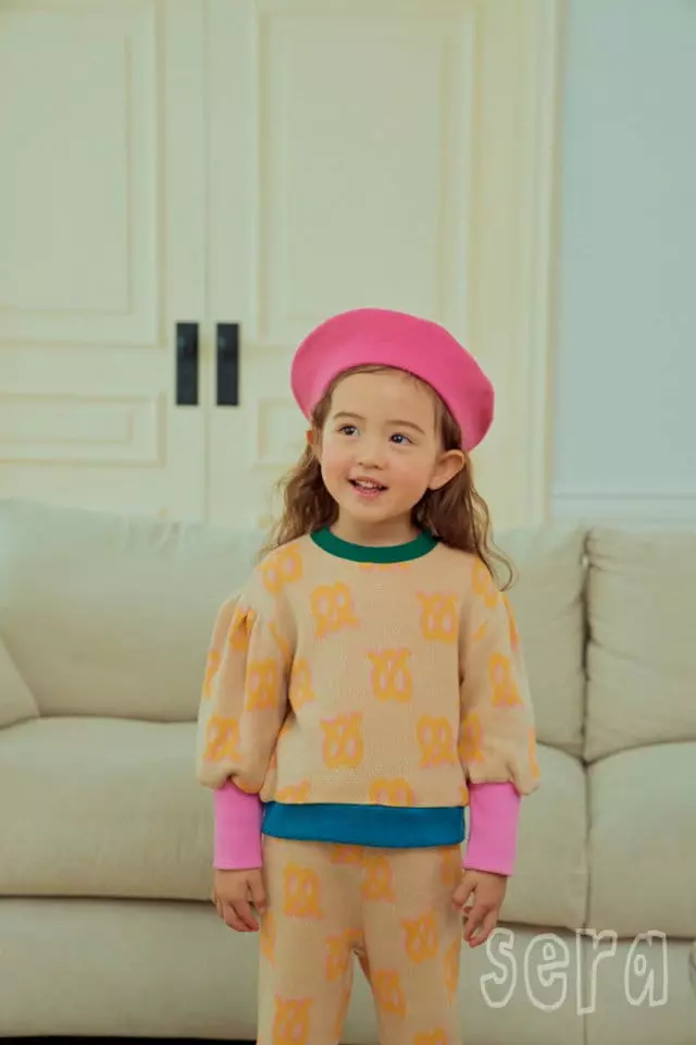 Sera - Korean Children Fashion - #kidsshorts - Prezzle Top Bottom Set - 5