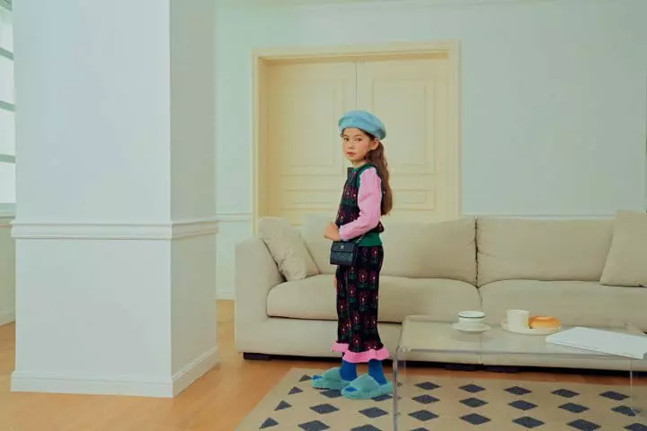 Sera - Korean Children Fashion - #fashionkids - Layered Top Bottom Set - 4