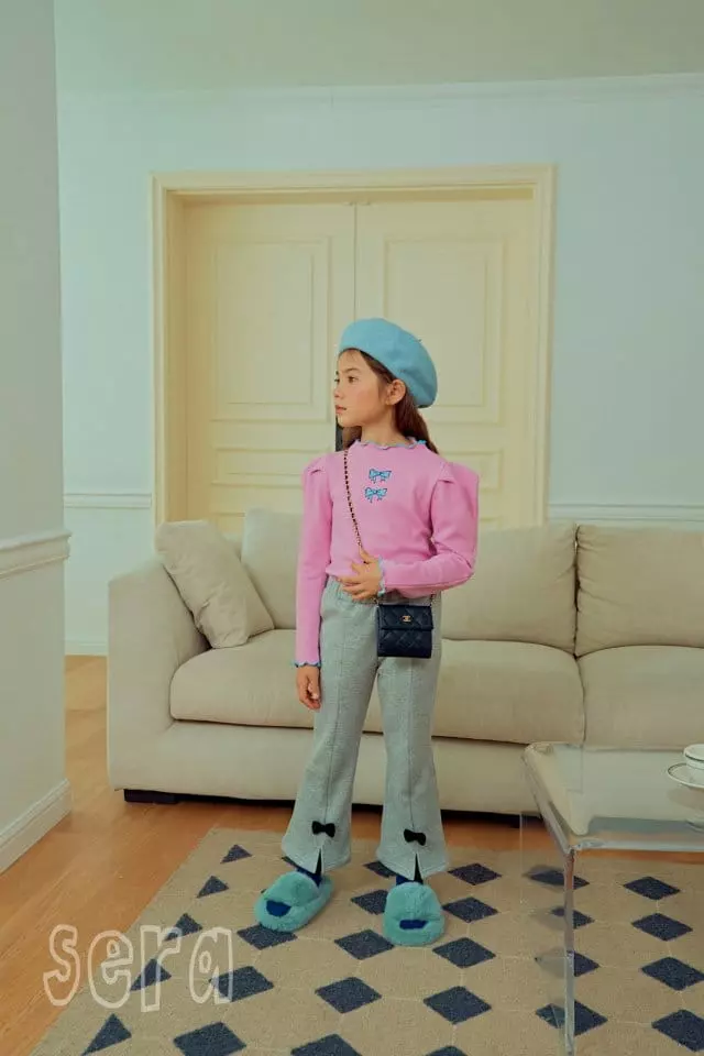 Sera - Korean Children Fashion - #kidsshorts - Ribbon Pants - 3