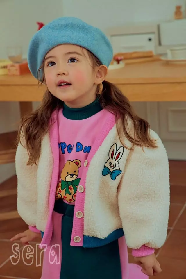 Sera - Korean Children Fashion - #littlefashionista - Bear Puff Sweatshirt - 3