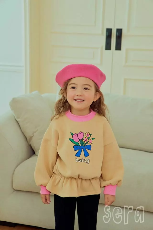Sera - Korean Children Fashion - #littlefashionista - Tulip Long Sweatshirt - 2