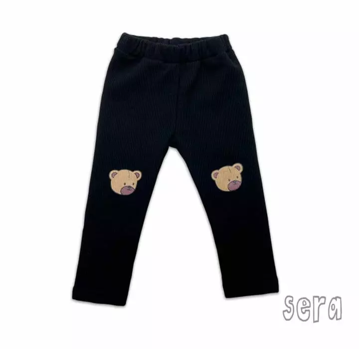 Sera - Korean Children Fashion - #magicofchildhood - Bear Leggings - 7