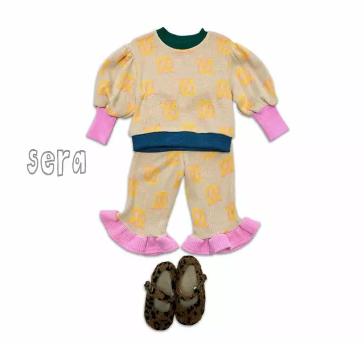 Sera - Korean Children Fashion - #minifashionista - Prezzle Top Bottom Set - 11