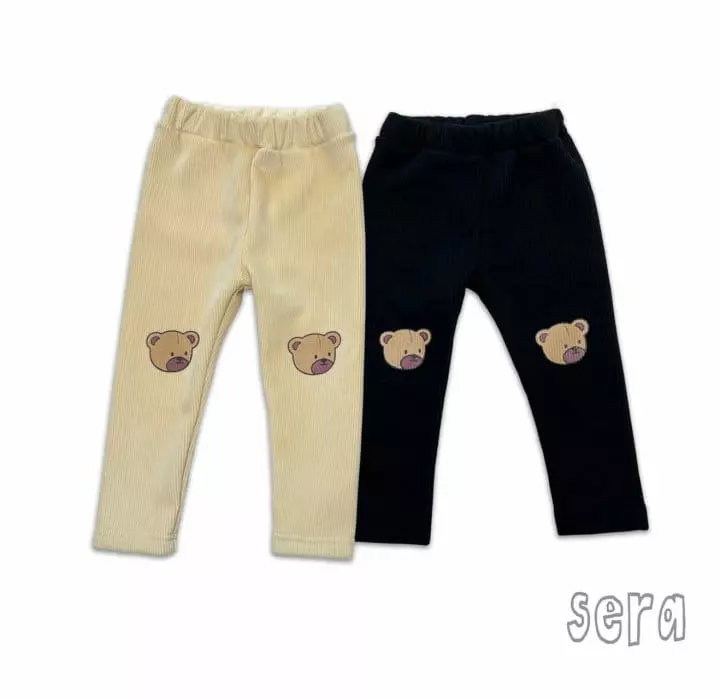 Sera - Korean Children Fashion - #minifashionista - Bear Leggings - 8