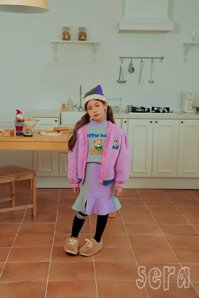 Sera - Korean Children Fashion - #minifashionista - Bear Puff Sweatshirt - 5