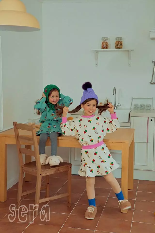 Sera - Korean Children Fashion - #minifashionista - Rabbit Print Sweatshirt - 2