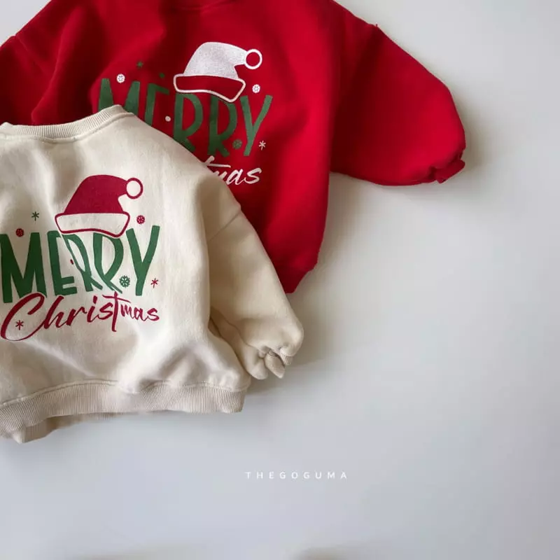 Shinseage Kids - Korean Children Fashion - #childofig - Snow Merry Sweatshirt - 10