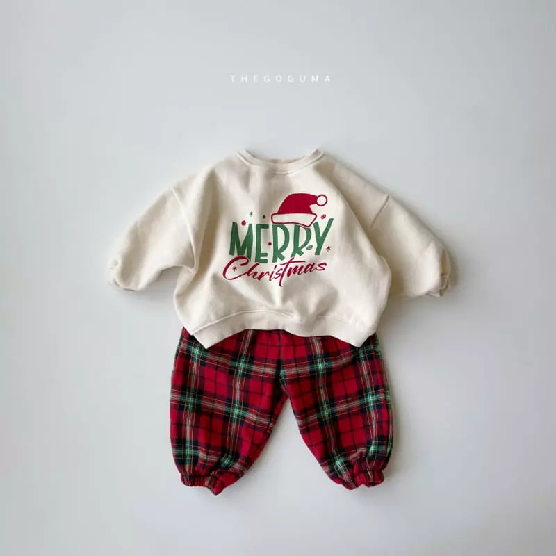 Shinseage Kids - Korean Children Fashion - #kidsshorts - Check Bonding Pants - 3