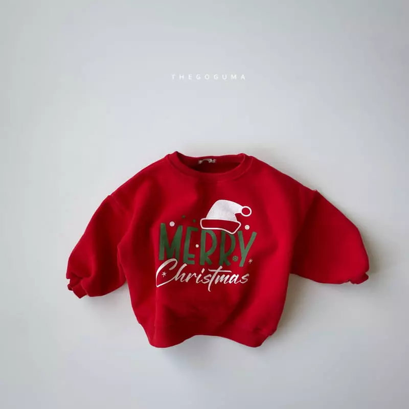 Shinseage Kids - Korean Children Fashion - #kidsstore - Snow Merry Sweatshirt - 4