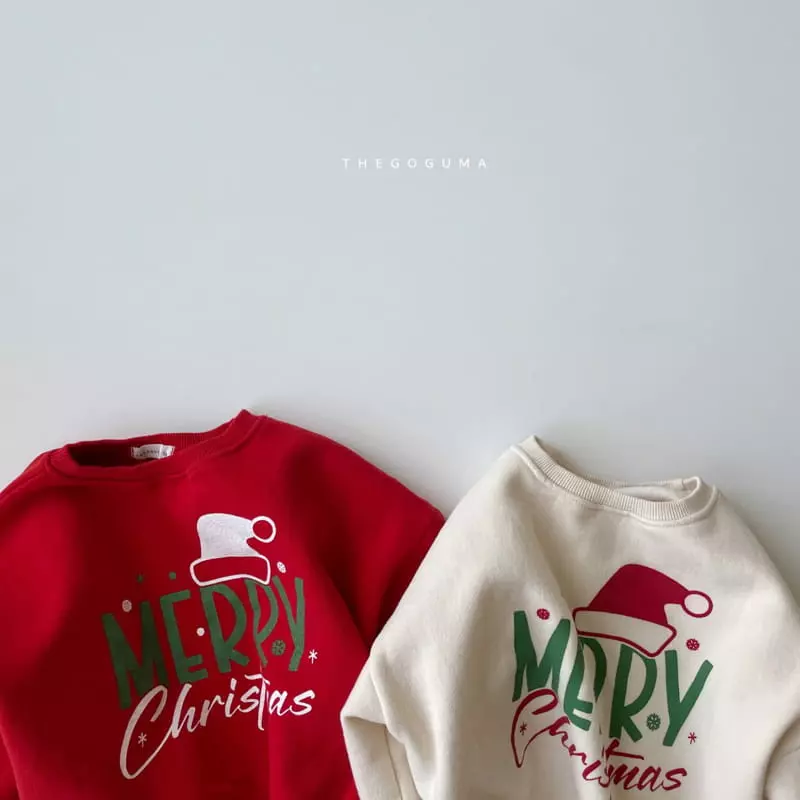 Shinseage Kids - Korean Children Fashion - #prettylittlegirls - Snow Merry Sweatshirt - 9