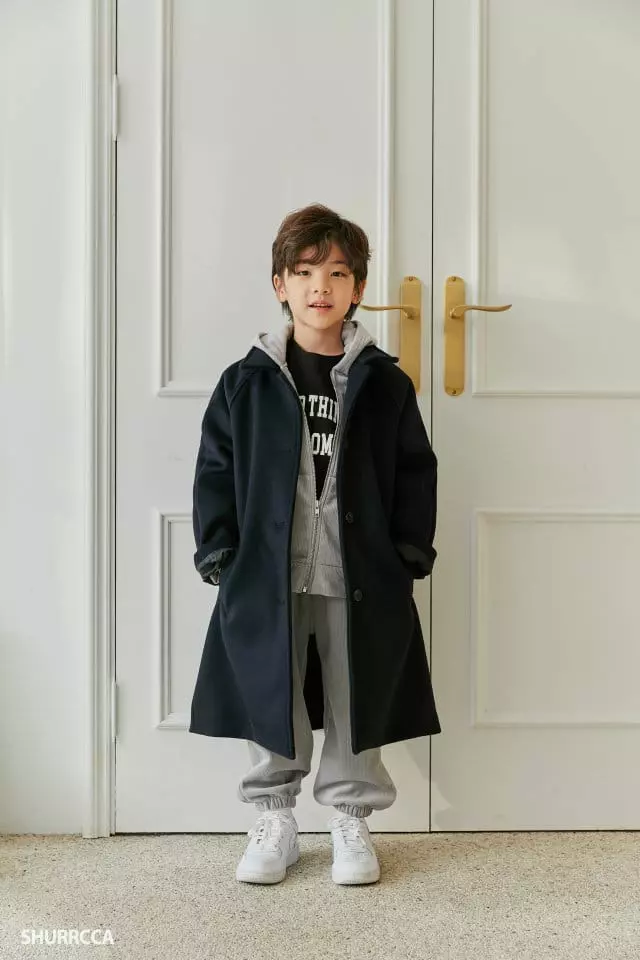 Shurrcca - Korean Children Fashion - #Kfashion4kids - Single Coat - 7