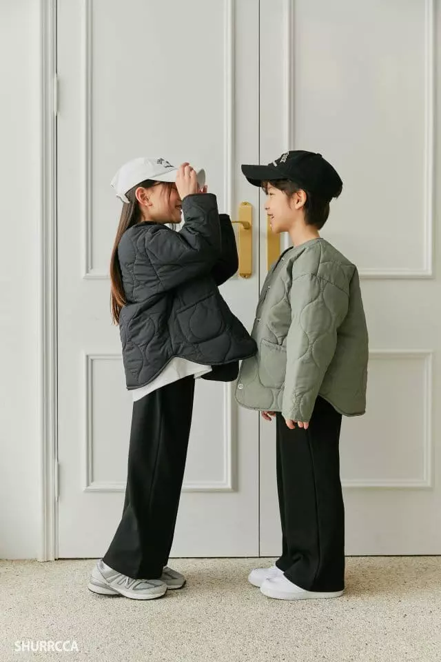 Shurrcca - Korean Children Fashion - #childofig - Fleece Lounge Pants - 2