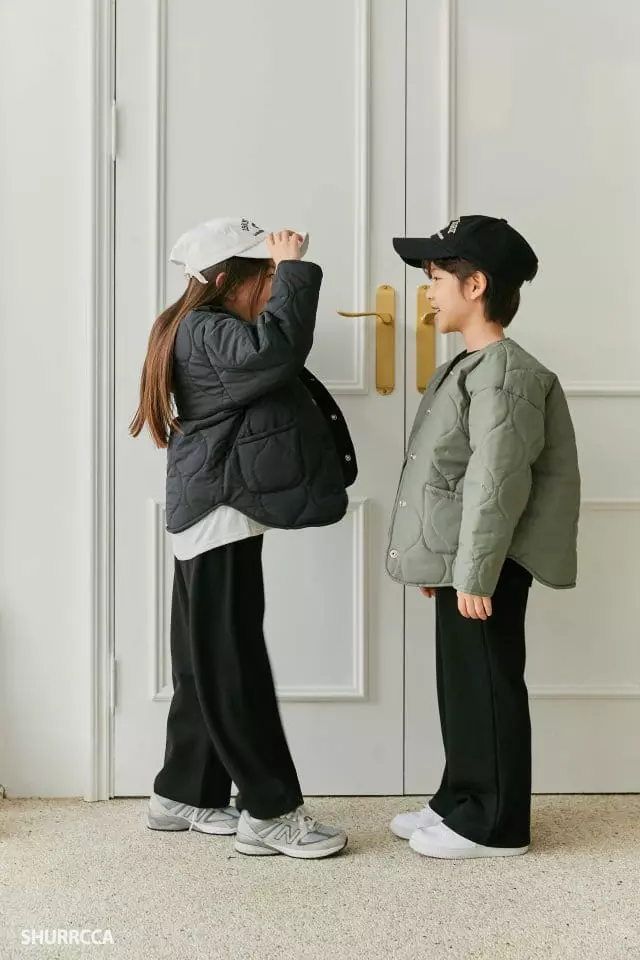 Shurrcca - Korean Children Fashion - #childofig - Fleece Lounge Pants - 3