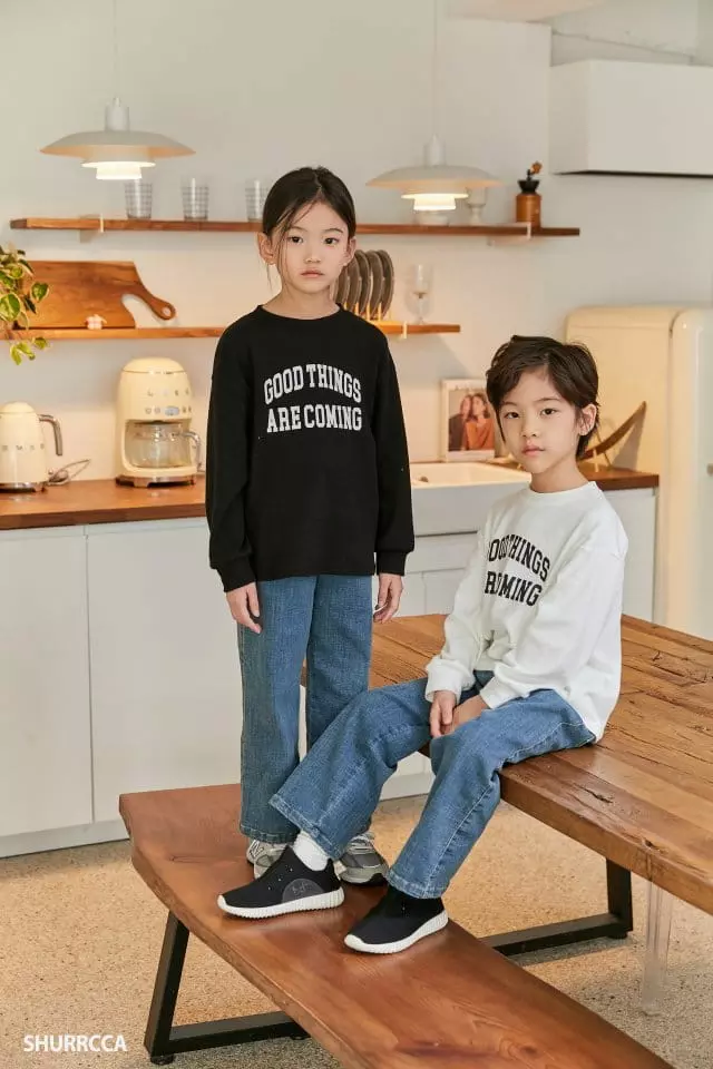 Shurrcca - Korean Children Fashion - #childofig - Fleece W Jeans - 2