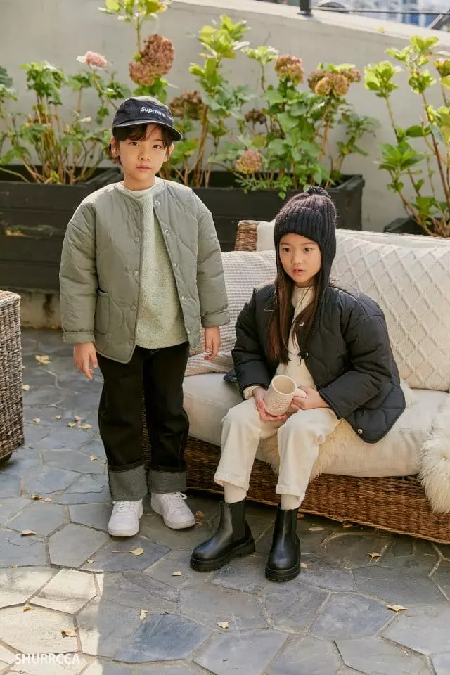 Shurrcca - Korean Children Fashion - #childrensboutique - Quilting Jumper - 11