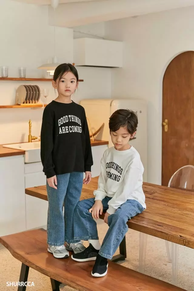 Shurrcca - Korean Children Fashion - #childrensboutique - Fleece W Jeans - 3