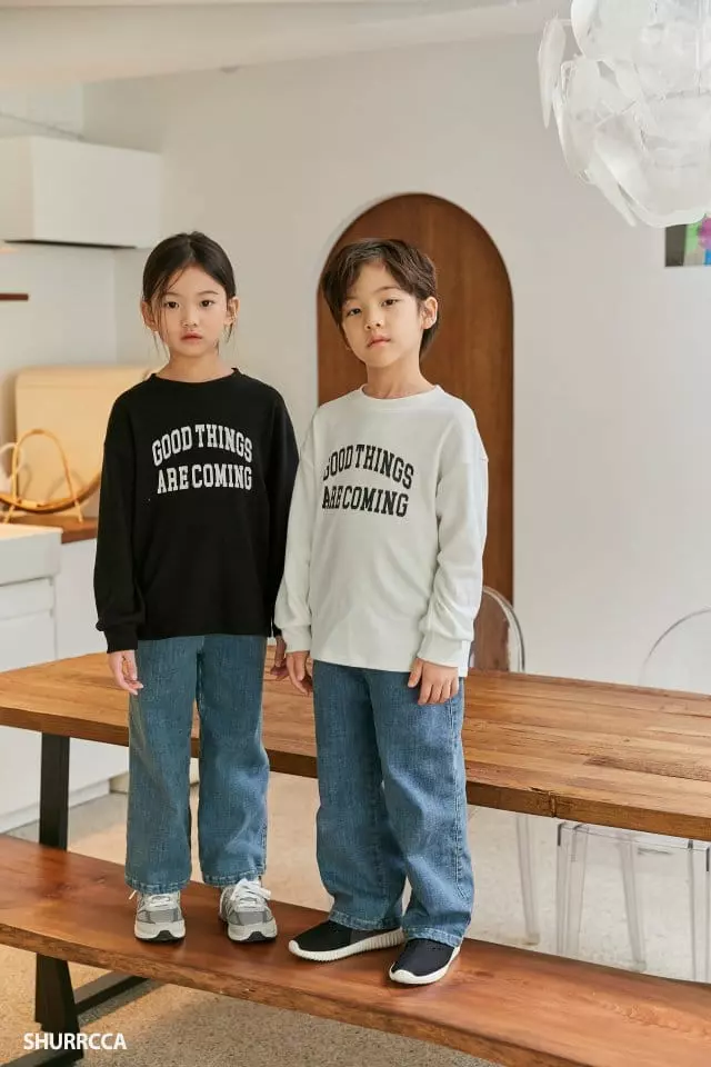 Shurrcca - Korean Children Fashion - #childrensboutique - Fleece W Jeans - 4