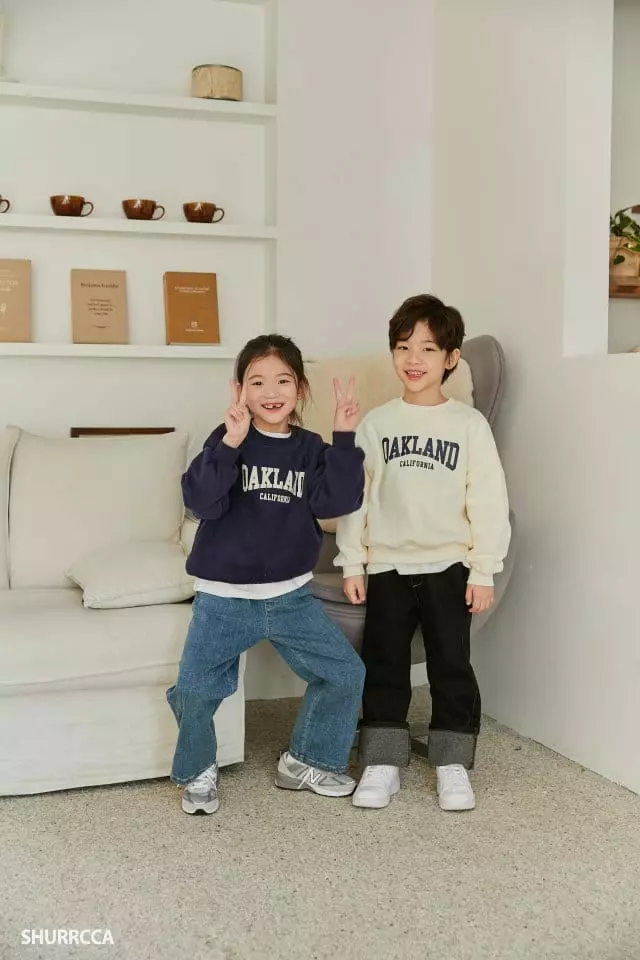 Shurrcca - Korean Children Fashion - #designkidswear - Oakland Sweatshirt - 2