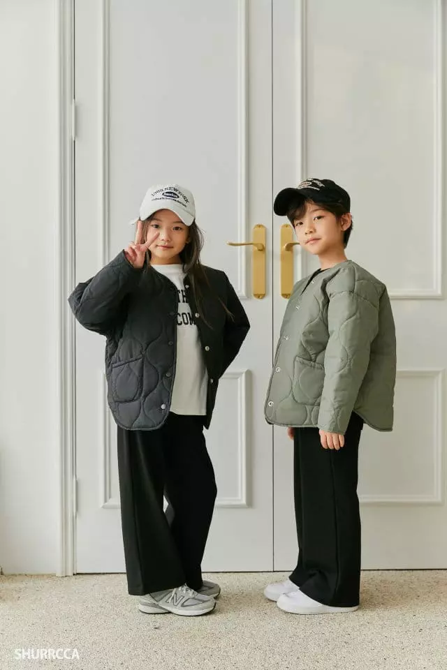 Shurrcca - Korean Children Fashion - #discoveringself - Fleece Lounge Pants - 6