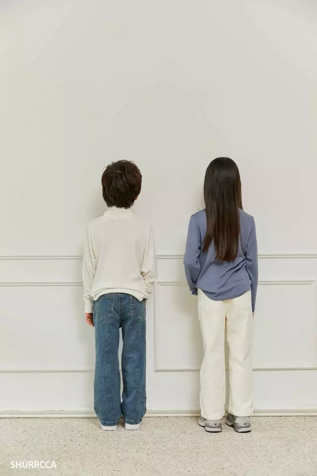 Shurrcca - Korean Children Fashion - #fashionkids - Cream Pants - 11